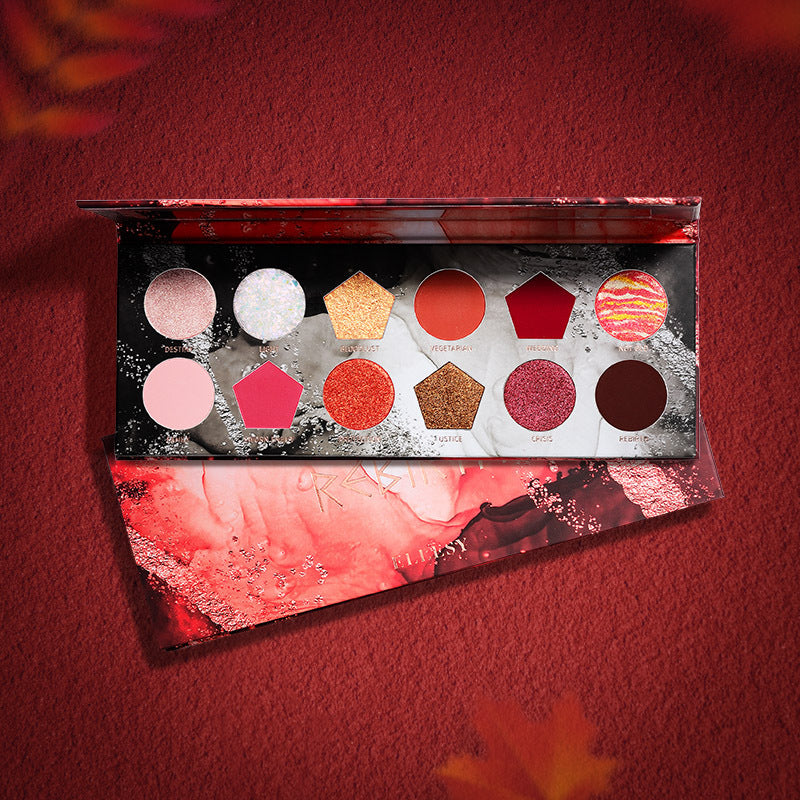 Lidschatten-Palette mit 12 Farben | LuxeStyle