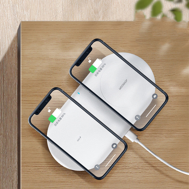 2-in-1 Wireless Charger für Handy, Uhr & Kopfhörer