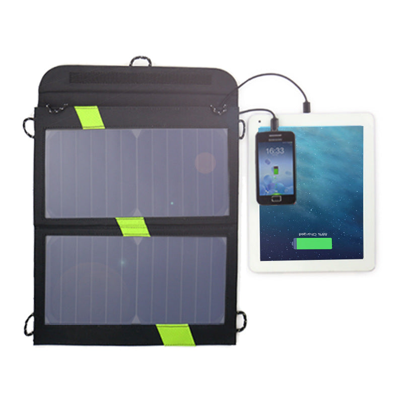 Solar-Ladegerät für Handy und Tablet
