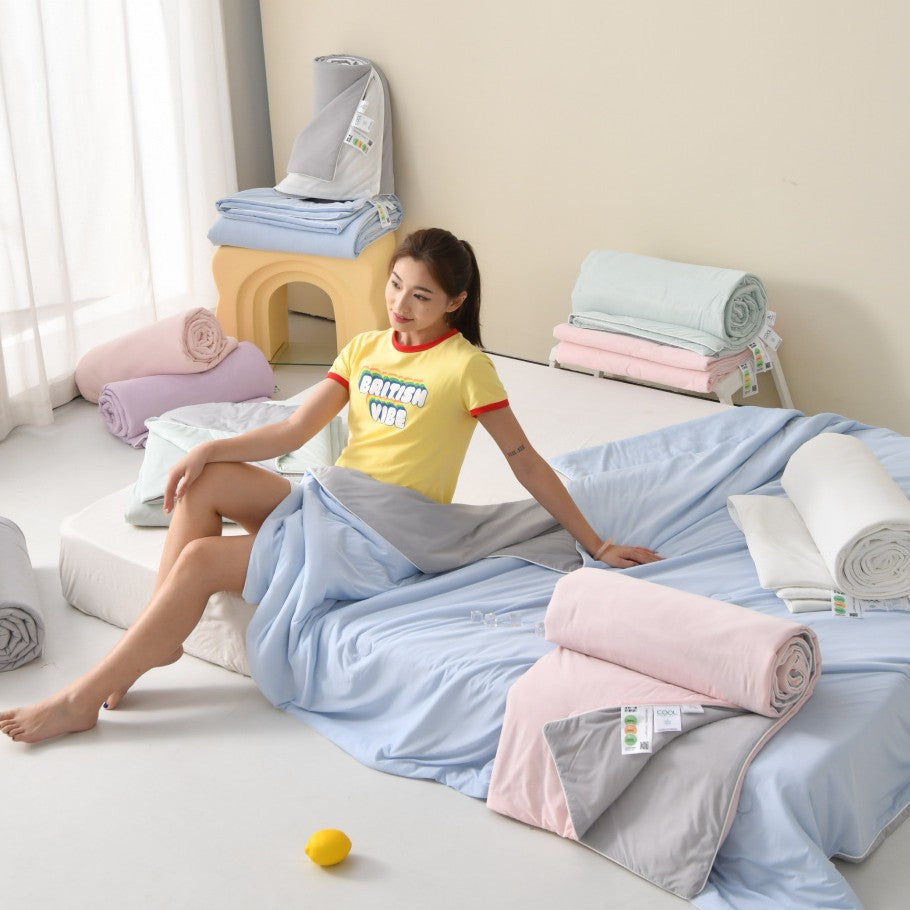 Kühles Sommer-Seidenduvet, Klasse A zertifiziert