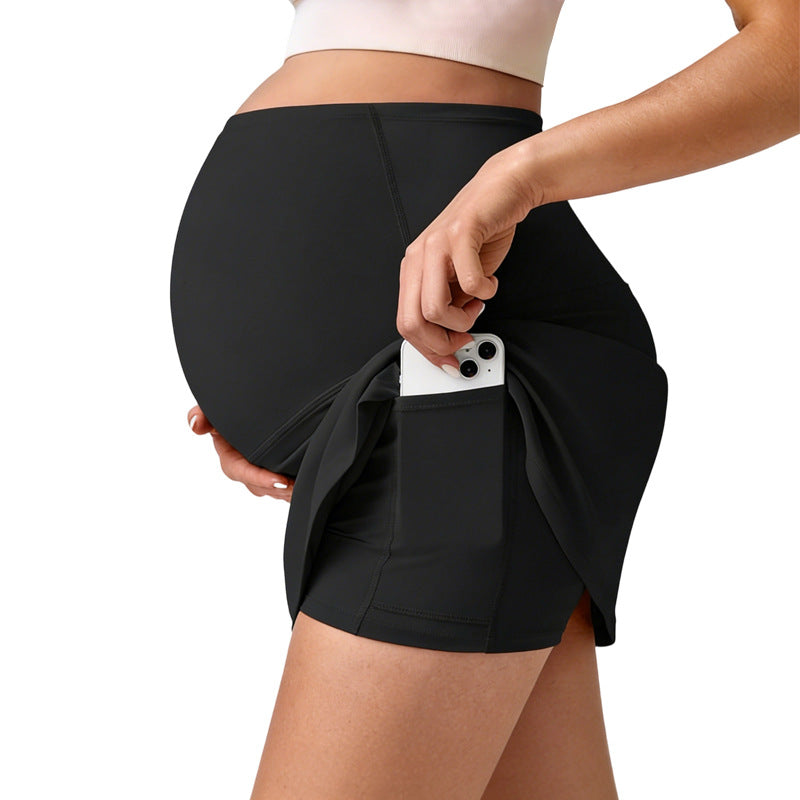 Kurzer Umstandsrock mit hoher Taille – Bild 6 | LuxeStyle