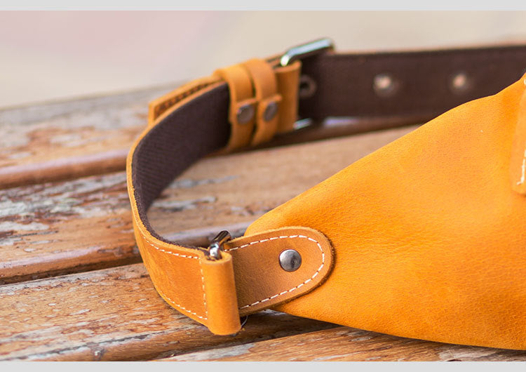 Brusttasche aus Crazy Horse Leder – Bild 7 | LuxeStyle