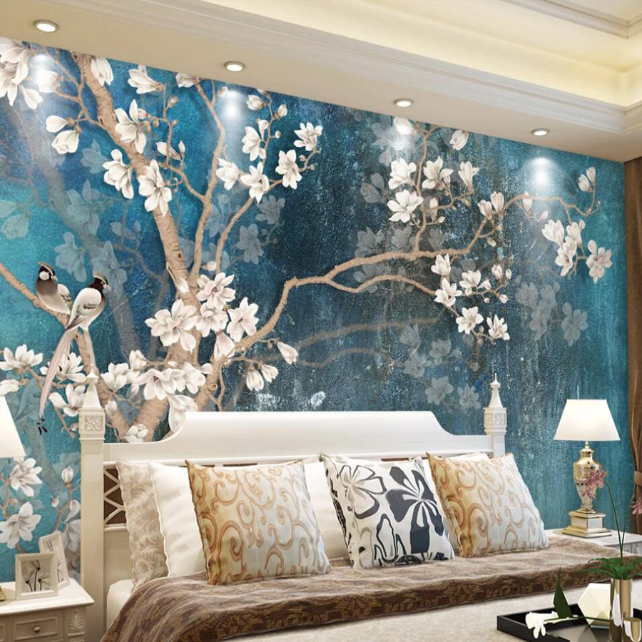 Handgemalte Wandtapete – Bild 2 | LuxeStyle