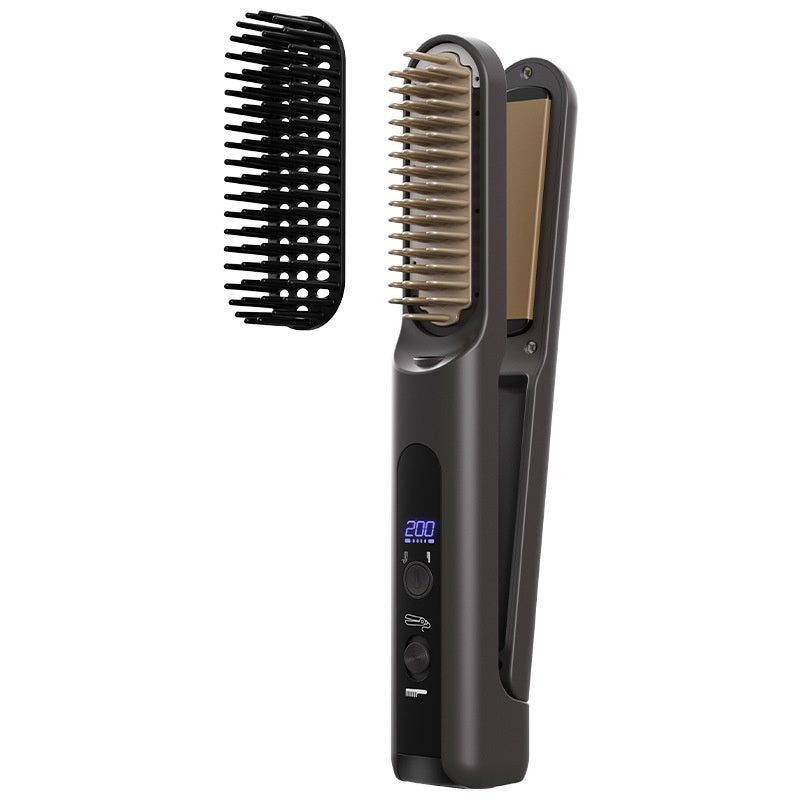 2-in-1 Mini Glätteisen für Pony & kurze Haare