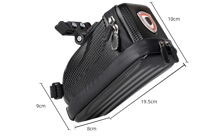 Velo-Hecktasche mit Rücklicht – Bild 4 | LuxeStyle