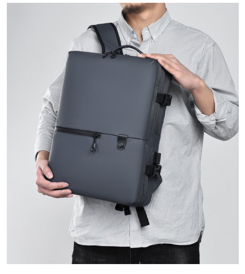 Multifunktionaler Business-Rucksack mit Trocken-Nass-Trennung – Bild 7 | LuxeStyle