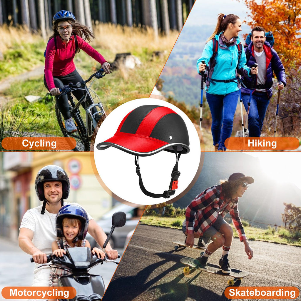 Velohelm mit UV-Schutz und Sonnenblende