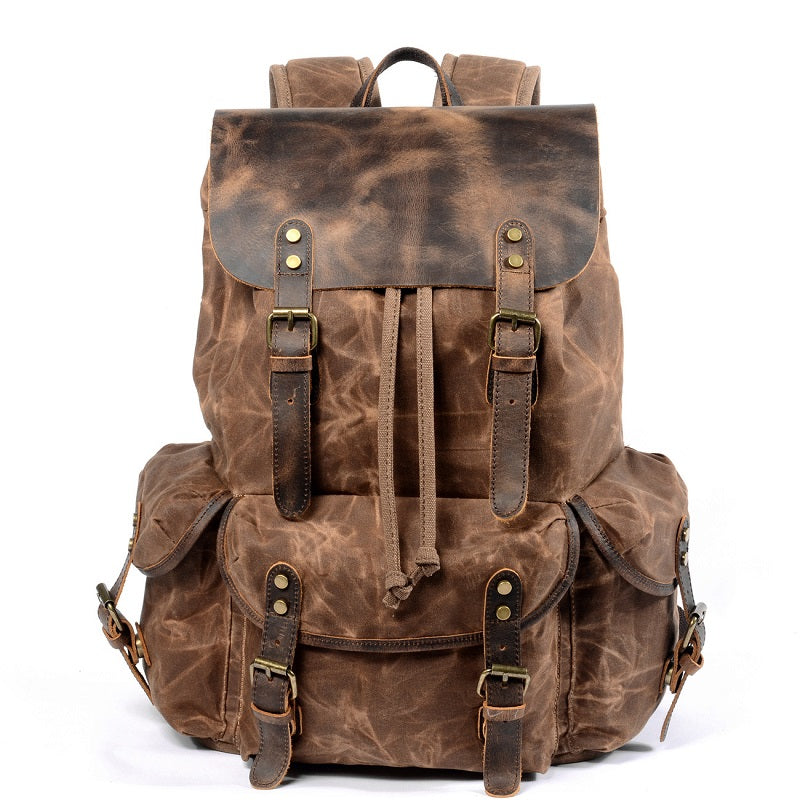 Wachs-Rucksack wasserdicht – Bild 4 | LuxeStyle