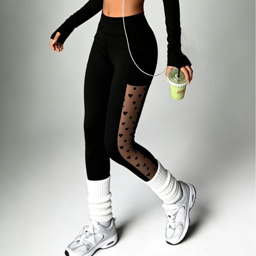 Athletic Outdoor Leggings mit Taschen