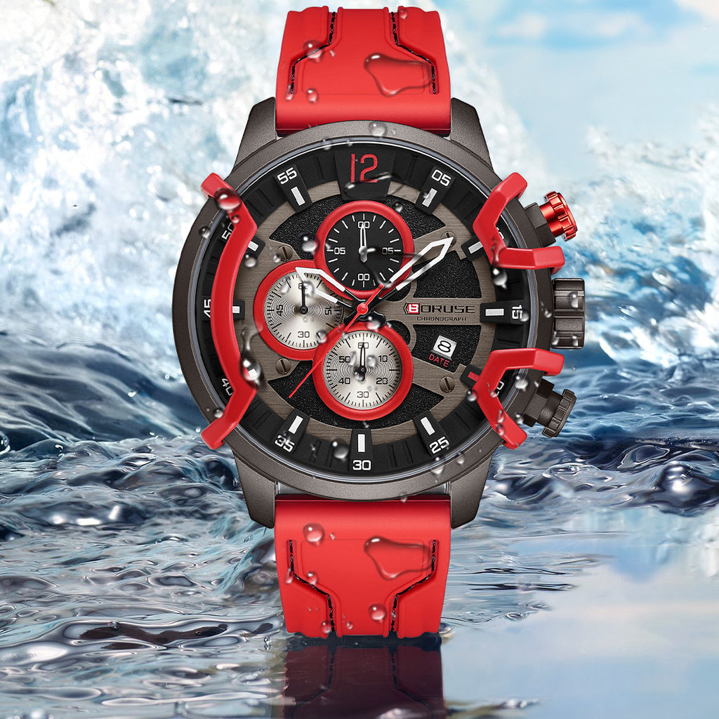 Multifunktionale, wasserdichte Herrenuhr