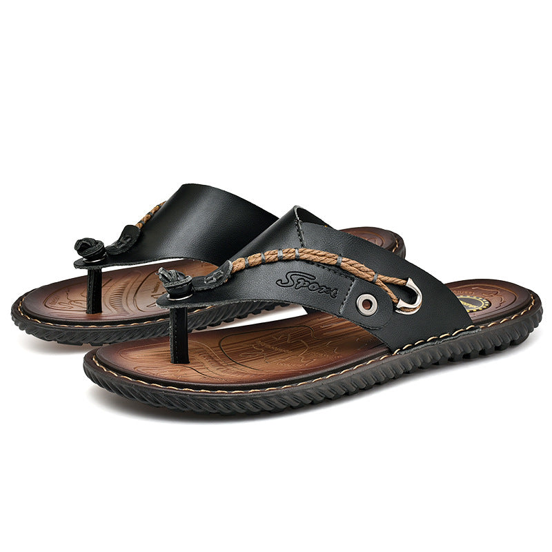 Leichte, rutschfeste Herren-Pantoletten | LuxeStyle