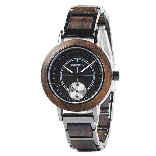 Holz-Uhr Männer R12/R13 43,7 mm – Bild 5 | LuxeStyle