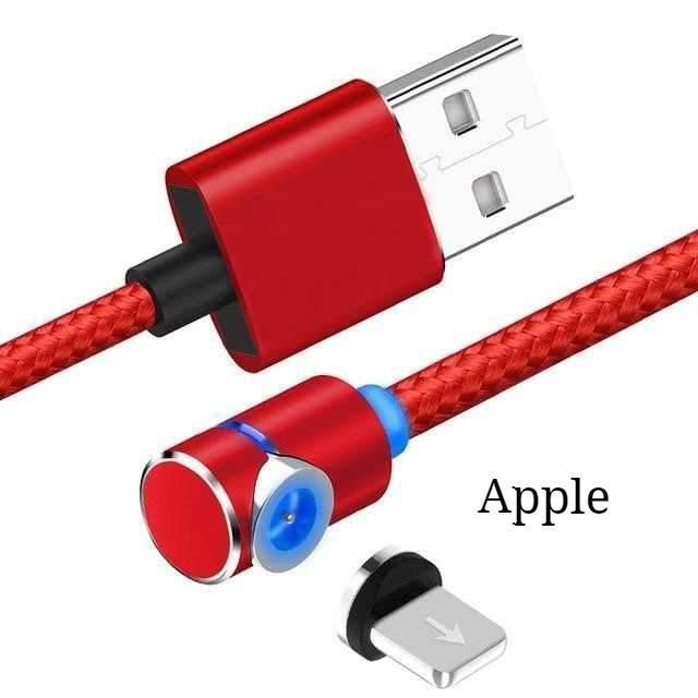 Magnetisches LED-Ladekabel für USB-C & iPhone