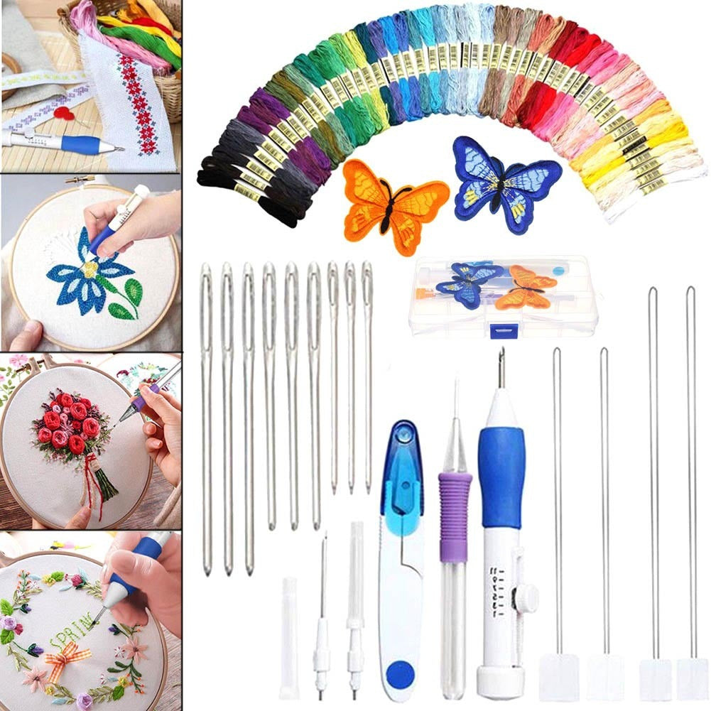DIY Stickset mit 50 Garnfarben – Bild 3 | LuxeStyle