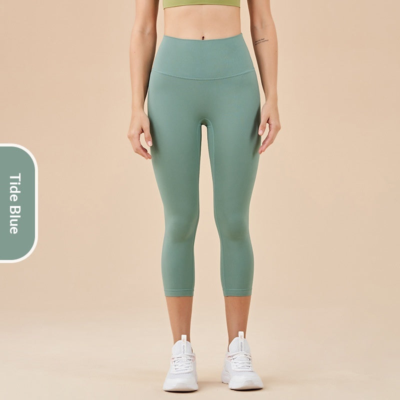 High-Waist Cropped Leggings für Damen