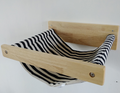 Wand-Katzenhängematte aus Holz