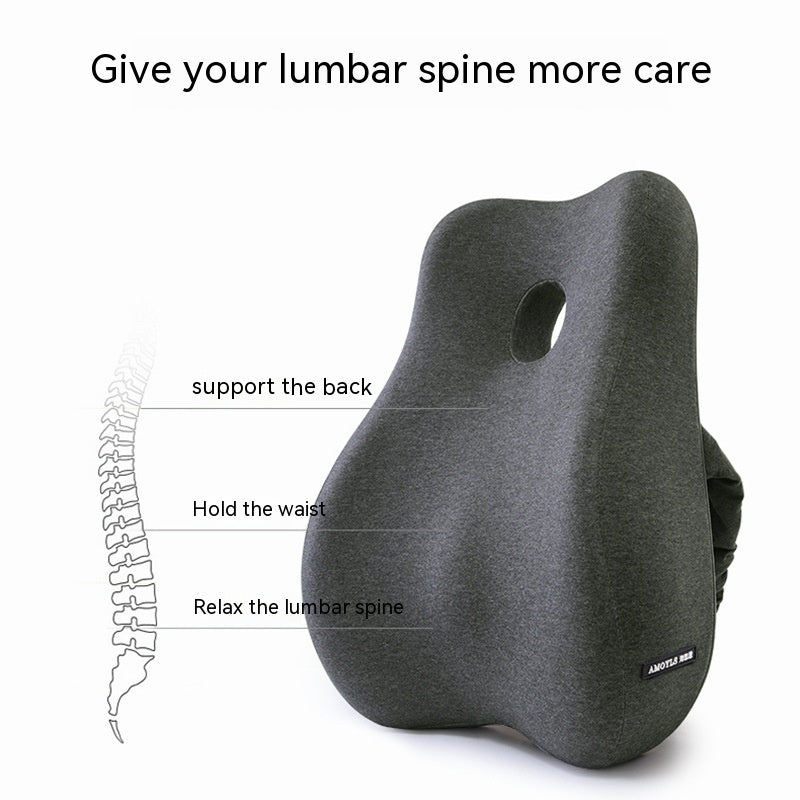Ergonomisches Lendenkissen für langes Sitzen – Bild 5 | LuxeStyle