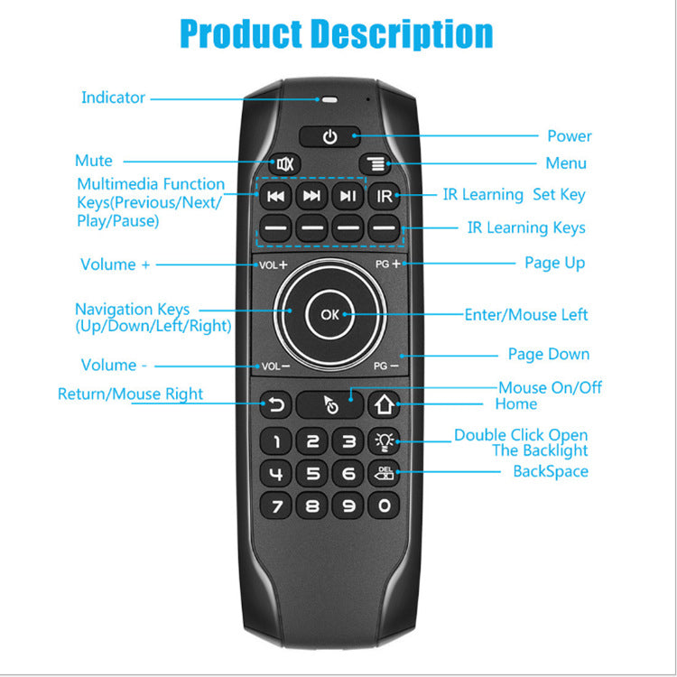 Wireless Flying Squirrel Bluetooth Tastatur – Ansicht 6