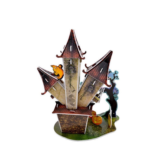 3D Puzzle Halloween Schloss – Bild 7 | LuxeStyle
