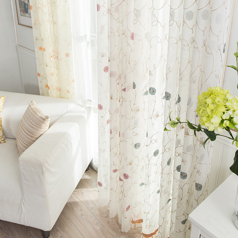 Bestickter Fensterschutz Garten – Bild 3 | LuxeStyle
