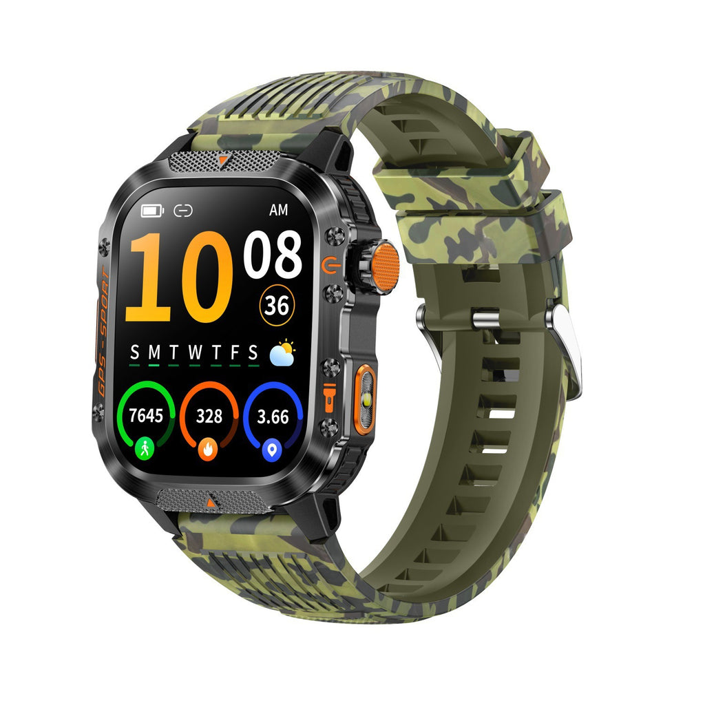 Outdoor-Sportuhr mit GPS und Bluetooth-Telefonie