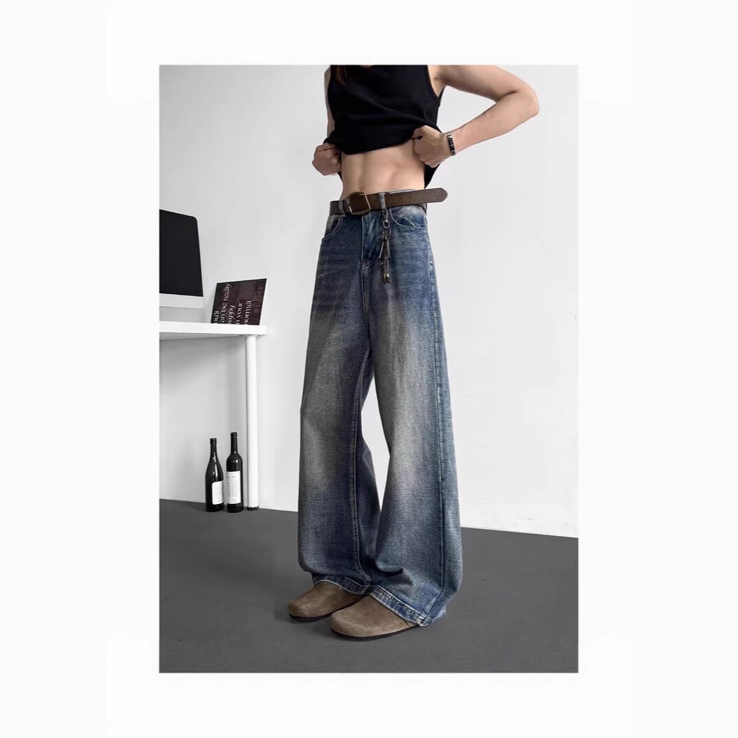 Loose Fit Straight Leg Jeans für Herren