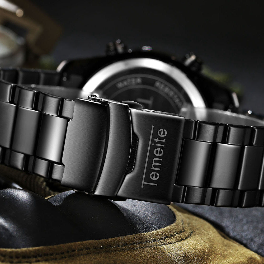 Herrenuhr mit Doppeltem Uhrwerk | LuxeStyle