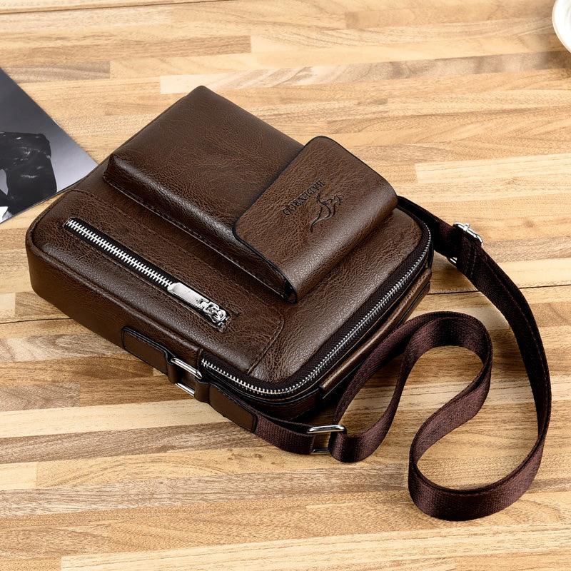 Retro Business Rucksack für Herren – Bild 6 | LuxeStyle
