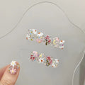 Nagelart Blumen Motiv