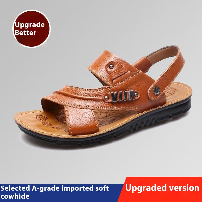 Herren-Sandalen aus Rindsleder