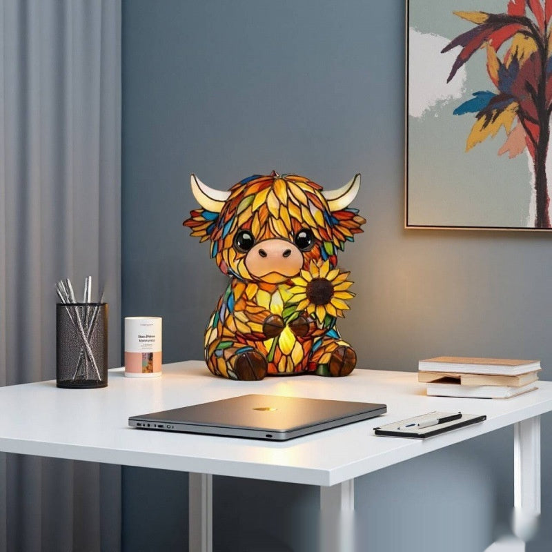 LED-Nachtlicht Highland Cow – Bild 2 | LuxeStyle