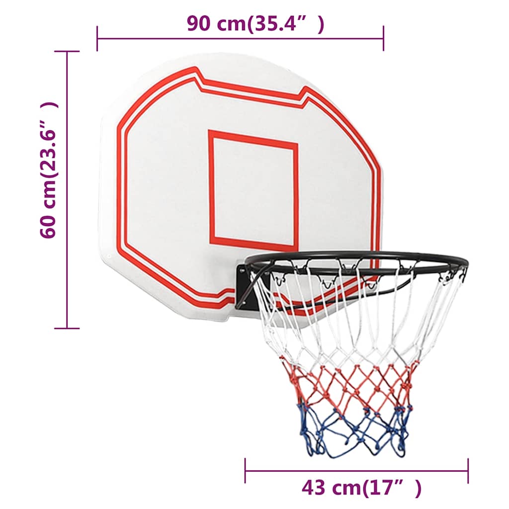 Basketballkorb 90x Polyethylen