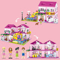 Doppelstock-Villa Sommer Puzzle-Spielzeug | LuxeStyle