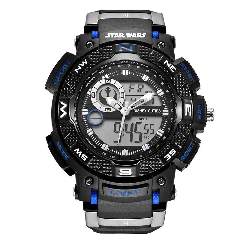 Quarz-Armbanduhr mit Dual-Display, 56 mm – Bild 4 | LuxeStyle
