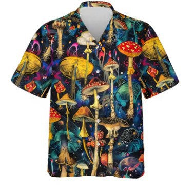 Herren-Shirt mit abstraktem Muster – Bild 2 | LuxeStyle