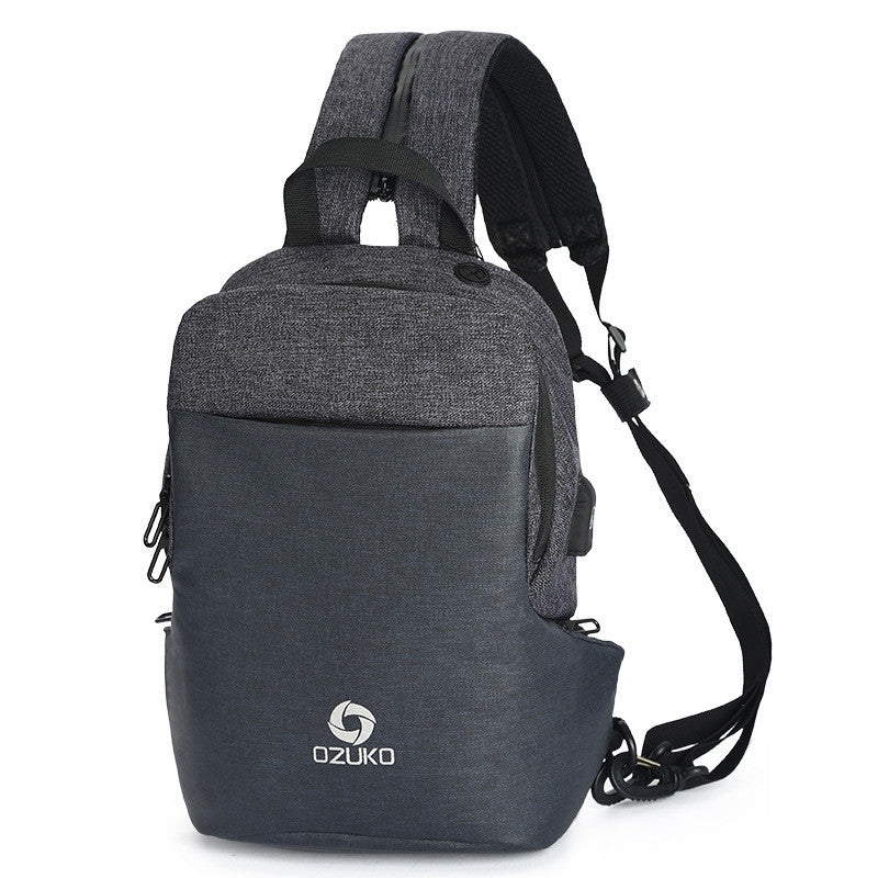 Multifunktionale Herren-Brusttasche – Bild 3 | LuxeStyle