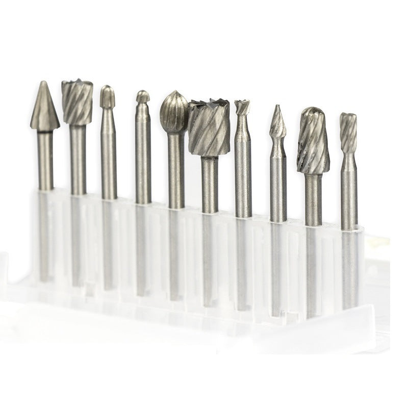 High-Speed Stahl Fräser-Set, Titanbeschichtet | LuxeStyle