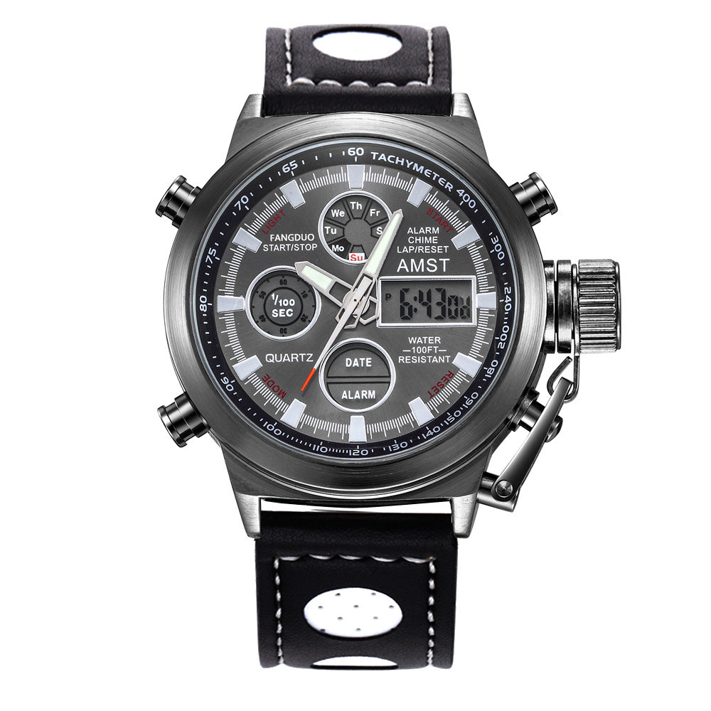 Minimalistische Quarz-Uhr für Business & Sport – Bild 2 | LuxeStyle