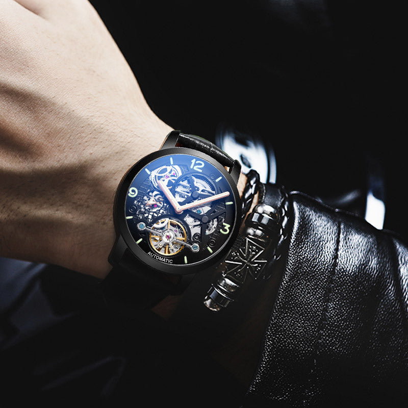 Mechanische Armbanduhr aus Edelstahl – Bild 5 | LuxeStyle