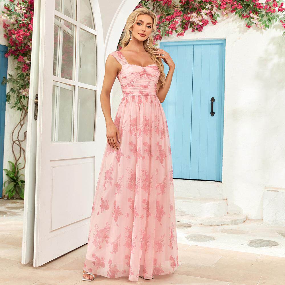 Doppelreihiges Schnürkleid für festliche Anlässe
