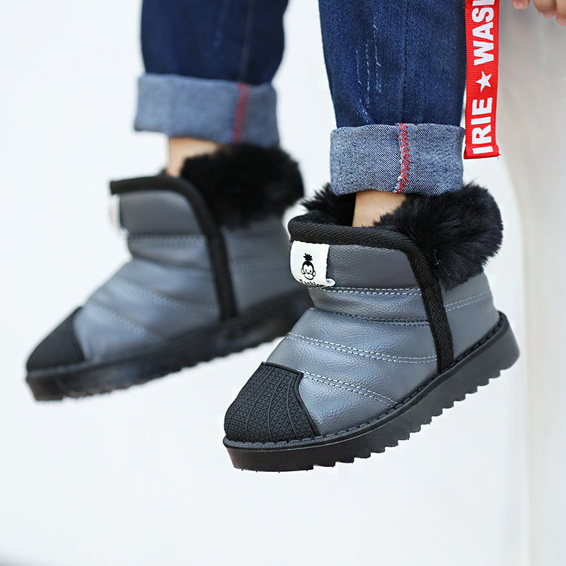 Hohe Kinder-Sneakers aus Baumwolle – Bild 2 | LuxeStyle