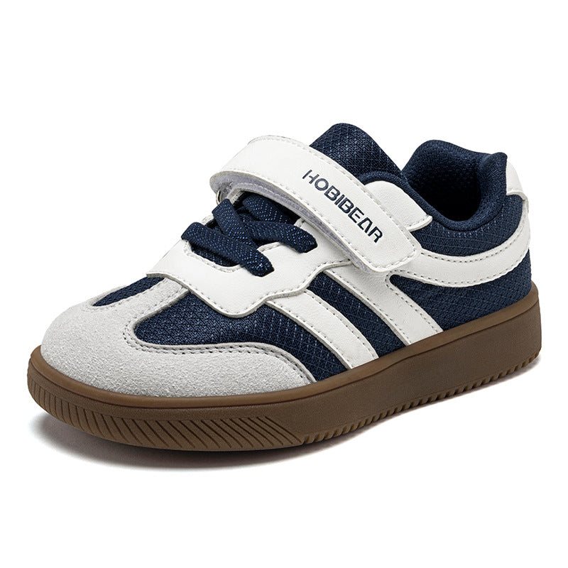Kinder Retro-Sneaker mit Klettverschluss