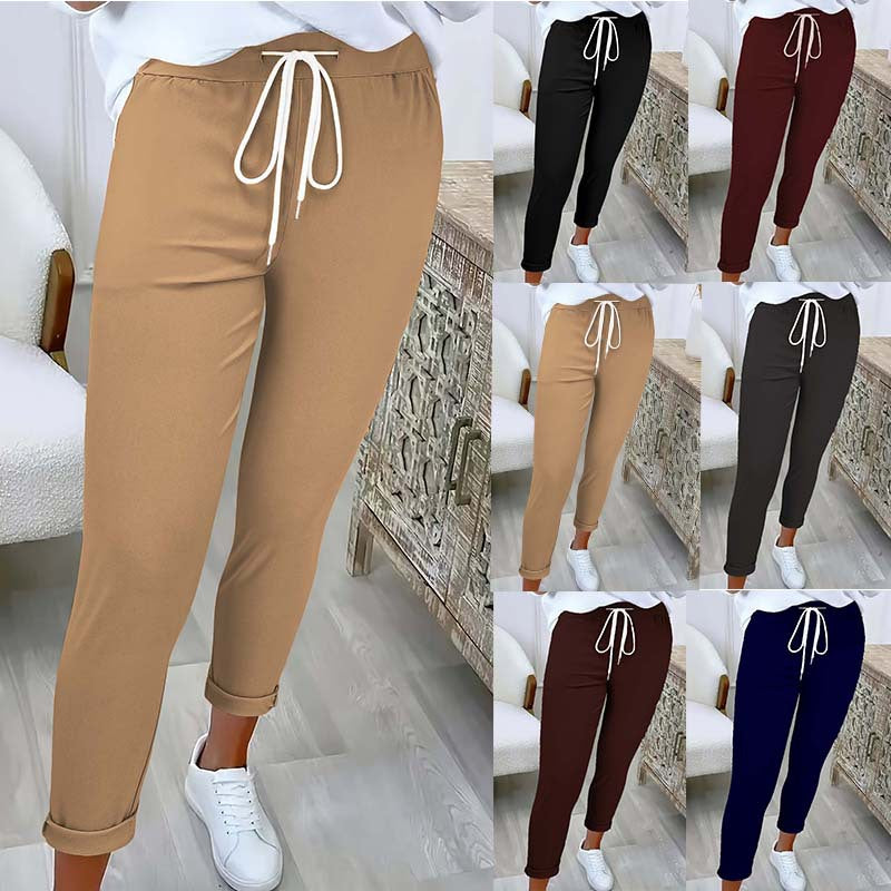 Vielseitige Caprihose mit Bündchen