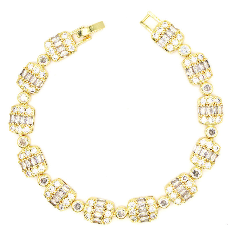 Zirkon Herzblumen Armband – Bild 5 | LuxeStyle