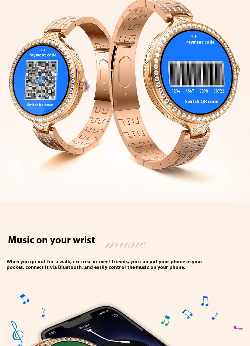 Smartwatch HW16 MINI für Damen – Bild 6 | LuxeStyle