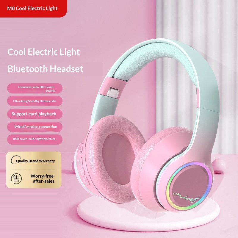 Over-Ear Bluetooth Kopfhörer mit Katzenohren