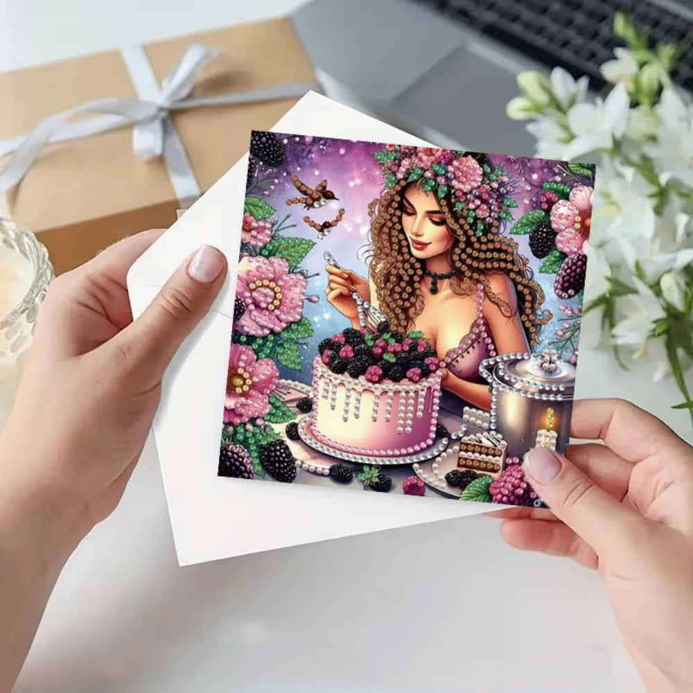 DIY Diamant Malerei Karte – Geburtstag, Fest, Handgefertigte Geschenke