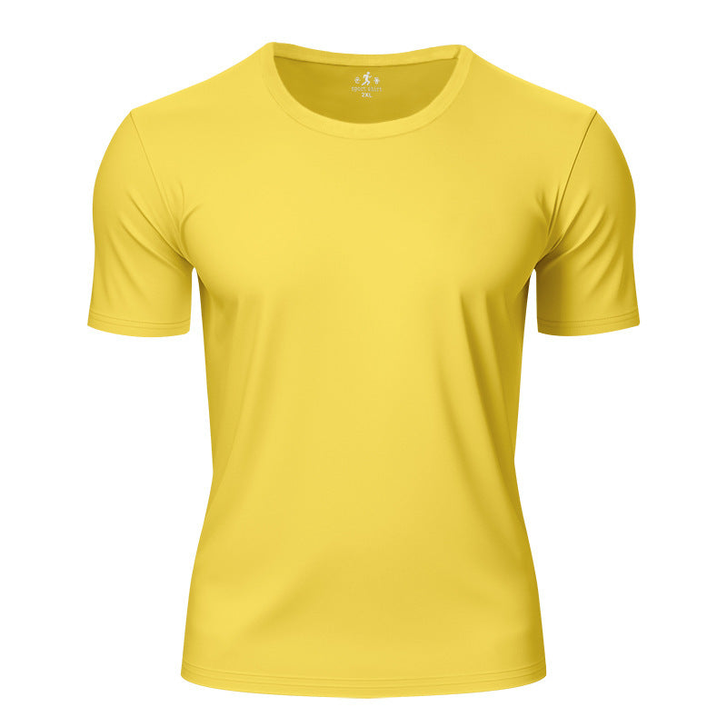 Kurzarm-T-Shirt schnelltrocknend für Herren – Bild 5 | LuxeStyle