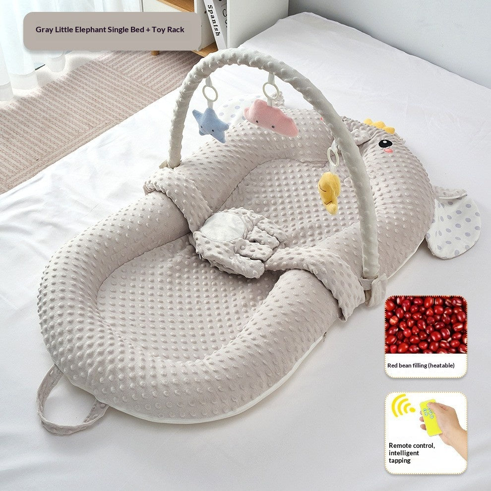 Neigbare Baby-Schlafunterlage mit Tiermotiven