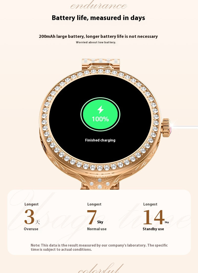 Smartwatch HW16 MINI für Damen – Bild 17 | LuxeStyle